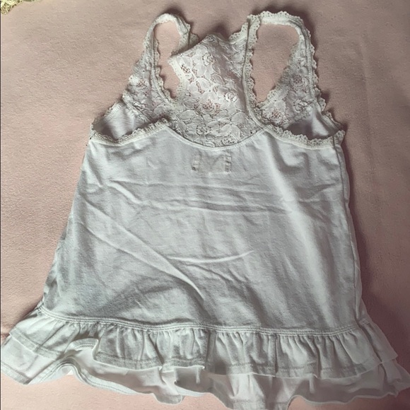 Hollister lace beaded racer back tank - Picture 4 of 5